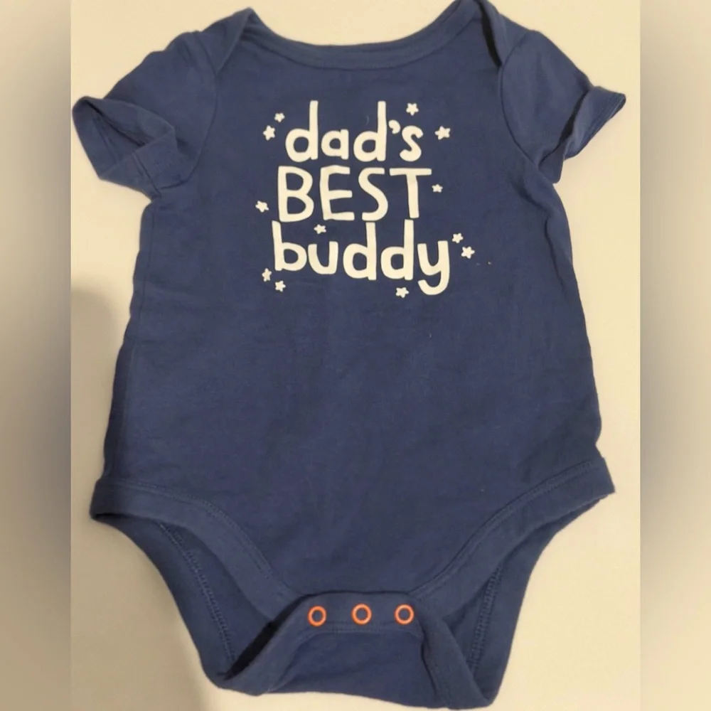 Cat & Jack Navy Bodysuit - Dad's Best Buddy
